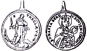 Релігійні медальйони з Вірменського Миколаївського костелу. XVIII ст.